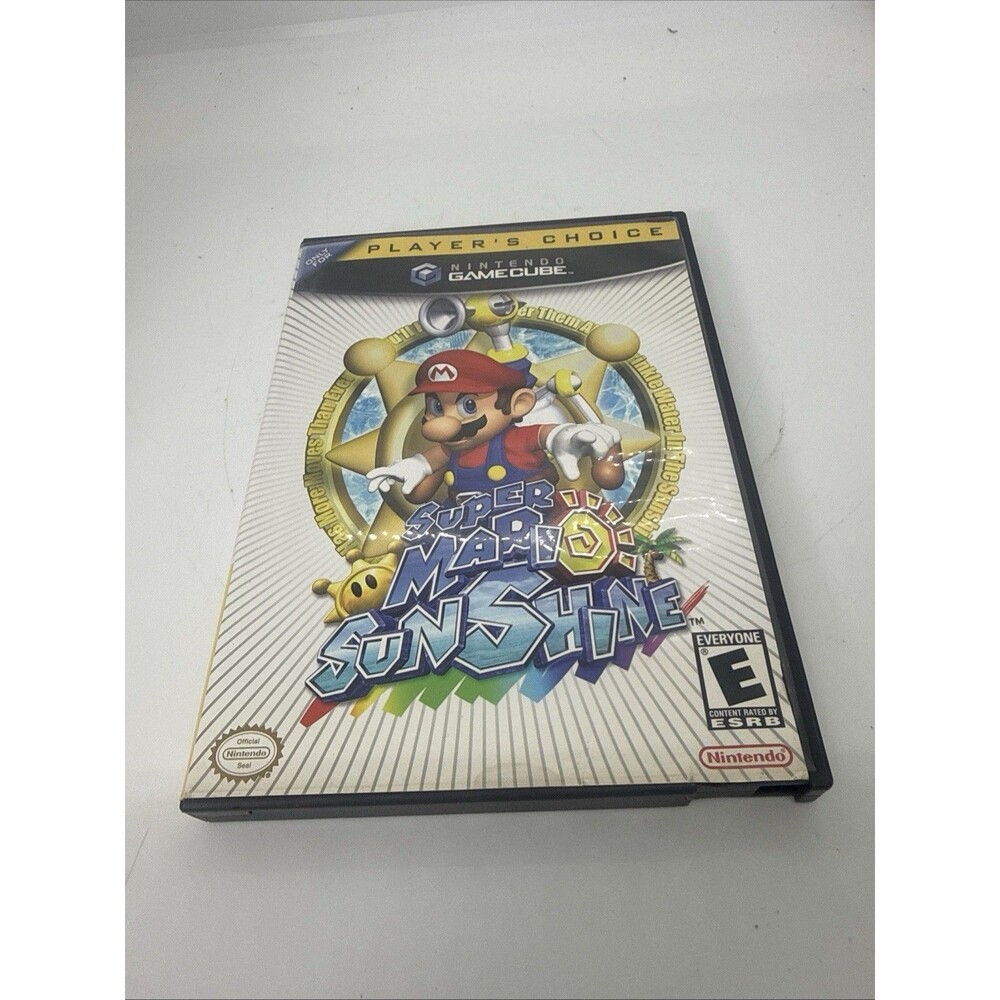 Super Mario Sunshine [Player's Choice] (Nintendo GameCube, 2003)